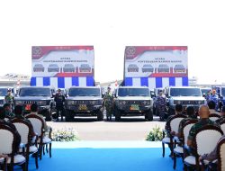 Panglima TNI Terima 650 Unit Ransus Maung dari Kemhan untuk Perkuat Pertahanan NKRI