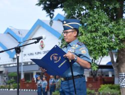 Wujud Semangat Nasionalisme, Dankodikdukum Kodiklatal Pimpin Upacara Bendera