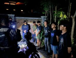 Patroli Perintis Presisi Polresta Banyuwangi Amankan Pemuda Diduga Pesta Miras