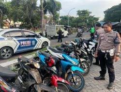 Polres Tanjungperak Amankan Puluhan Motor Diduga Balap Liar di Akses Suramadu