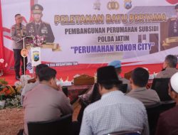 Kapolda Jatim Laksanakan Groundbreaking Perumahan Bersubsidi untuk Anggota Polri