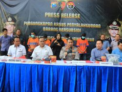 Polda Jatim Berhasil Ungkap Kasus Oplos LPG di Jombang Empat Tersangka Diamankan