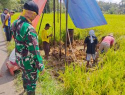 TNI Manunggal Air, Hadirkan Solusi Air Bersih di Desa Lebeng Barat