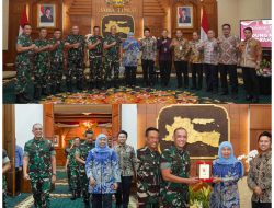 Pangdam Brawijaya Dan Seluruh Jajaran Komitmen Dukung Program Pemprov Jatim