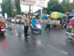 Ciptakan Keamanan, Polsek Gondang Gelar Patroli Ngabuburit Jelang Berbuka
