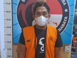 SatreskobaPolrestabes surabaya amankan bandar narkotika jenis extasi