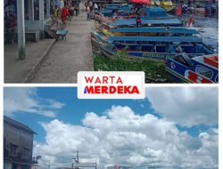 Suasana Dermaga dan Terminal Bus Tulung Selapan OKI, di Awal Bulan Ramadhan Tiba