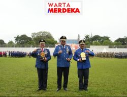 Solid! Kemendagri Gelar Apel Kesiapsiagaan Nasional Gabungan Satdamkarmat dan Satpol PP