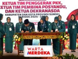 Ike Meilina Muchendi Resmi Dilantik Ketua TP PKK OKI Periode 2025 – 2030