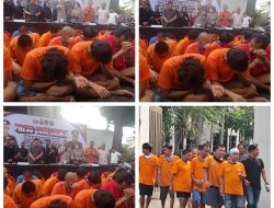 Kapolrestabes Surabaya Tindak Tegas ;Berantas Curanmor, 41 Pelaku Ditangkap dan 6 Penadah Diamankan