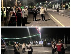 Polresta Banyuwangi Gelar Patroli Skala Besar Komitmen Beri Rasa Aman Masyarakat