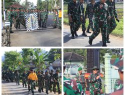 Hanmars di Trenggalek: Saat Langkah Prajurit TNI Jadi Simbol Kesiapan dan Jiwa Korsa