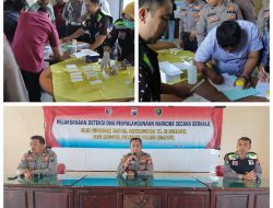 Cegah Penyalahgunaan Narkoba, Polres Nganjuk Gelar Tes Urin Mendadak