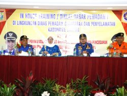 Dibuka Wabup Kampar Dr. Misharti, Damkar Kampar Pertama di Indonesia Laksanakan Diklat Pemadam.
