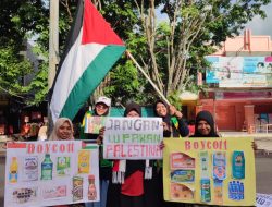 Laz YAKESMA Malut terus bersuara; aksi penggalangan dana menjual baju layak pakai untuk palestina
