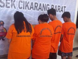 Komplotan Maling Spesialis Bobol Rumah Kosong Di Cibitung Telah Diringkus Polisi
