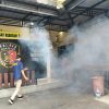 Polres Nganjuk Fogging Disinfektan dan DBD, Wujudkan Lingkungan Kerja yang Sehat