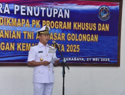 Wadan Kodikopsla Pimpin Penutupan Diksargolan Kematraan PA PK TNI AL