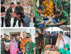 Aslog Panglima Tni Tinjau Pelaksanaan TMMD Ke-124 Di Desa Banter, Kabupaten Gresik