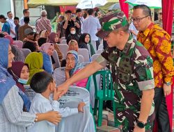 Pemeriksaan Kesehatan dan Sunatan Massal Gratis Warnai TMMD ke-124 Kodim 0817/Gresik