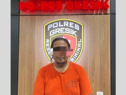 Polres Gresik Berhasil Amankan Admin Grup FB Cinta Sedarah di Denpasar Bali