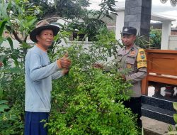 Pekarangan Produktif, Polsek Sawahan Kawal Ketahanan Pangan di Desa Duren