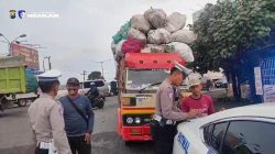 Jawab Keluhan Warga, Polres Nganjuk Gencarkan Tilang Truk ODOL