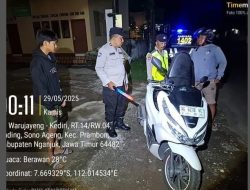 Libur Kenaikan Yesus Kristus, Polres Nganjuk Siagakan Patroli SREG