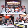 Polres Ngawi Berhasil Amankan 5 Tersangka Pengedar Uang Palsu Lintas Provinsi