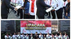 Harlah Pancasila Kapolresta Malang Kota Beri Penghargaan Anggota Berprestasi dan Warga Masyarakat yang Bantu Ungkap TPPO