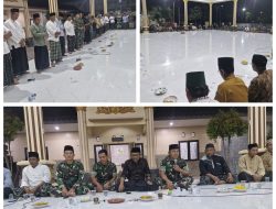 Istigosah Bersama Warga Desa Banter Menjelang Penutupan Tmmd Ke-124 Kodim 0817/Gresik