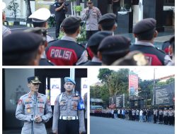 Polresta Malang Kota Libatkan 250 Personel Pengamanan Libur Panjang Hari Raya Idul Adha 1446H