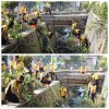 Sinergitas Polres Batu dan TNI di Hari Bhayangkara ke – 79, Peduli Lingkungan Bersihkan Sungai
