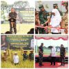 Pangdam V/Brawijaya Pimpin Panen Raya dan Tinjau Inovasi Pertanian Terpadu di Lamongan