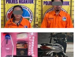 Sepasang Pengedar Sabu Ditangkap di Tanjunganom, Polisi Amankan 1,77 Gram Barang Bukti
