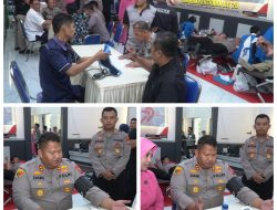 Sambut Hari Bhayangkara ke-79, 100 Personel Polres Pasuruan Donor Darah untuk Kemanusiaan