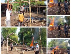 Polsek Bagor Tindak Lanjut Aduan Warga, Bongkar Arena Perjudian Sabung Ayam di Sugihwaras