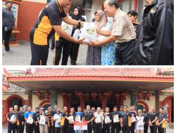 Hari Bhayangkara ke -79, Polres Kediri Kota Gelar Bakti Religi di Sejumlah Tempat Ibadah