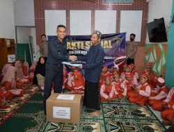 Kunjungan Serdik Sespimmen Polri Dikreg ke-65: Wujud Pengabdian dan Kepedulian Sosial Menjelang HUT Bhayangkari 2025