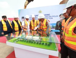 Polda Jatim Bangun Gudang Ketahanan Pangan Polri Kapasitas 1000 Ton di Mojokerto