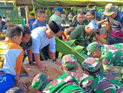 Kodim 0817/Gresik Laksanakan Penyembelihan Hewan Kurban, Dandim Berikan Sapi Terbaik
