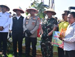 Kasdam Brawijaya Ikuti Panen Raya Jagung Serentak Kuartal 2 di Ngawi