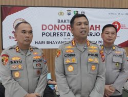 Sambut Hari Bhayangkara Ke-79, Polresta Sidoarjo Gelar Donor Darah untuk Kemanusiaan