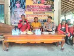 Polres Madiun Sambut Hari Bhayangkara ke -79 Gelar Baksos di Daerah Terpencil
