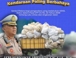 Satlantas Polrestabes Surabaya Sosialisasikan Bahaya ODOL Ini Ancaman Hukumnya