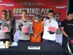 Polresta Malang Kota Berhasil Amankan Begal Driver Ojol Buron Tiga Bulan