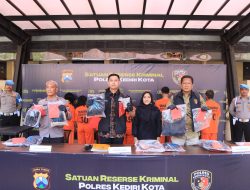 Polres Kediri Kota Berhasil Amankan 4 Wanita Komplotan Pencurian Lintas Provinsi yang Videonya Viral