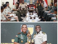 Pangdam V/Brawijaya Terima Kunjungan Kehormatan 6th Division Commander SAF, perkuat Hubungan TNI AD dan SAF