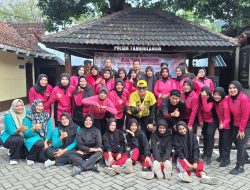 Polsek Tanggulangin Gelar Senam Bersama Di Hari Bayangkara ke 79