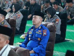 Dedikasi Untuk Indonesia Damai Polda Jatim Gelar Doa dan Zikir Bersama Sambut Hari Bhayangkara ke – 79